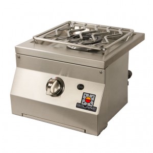 Bartending-Center-Cart Solaire Gas Grills Single Side Burner