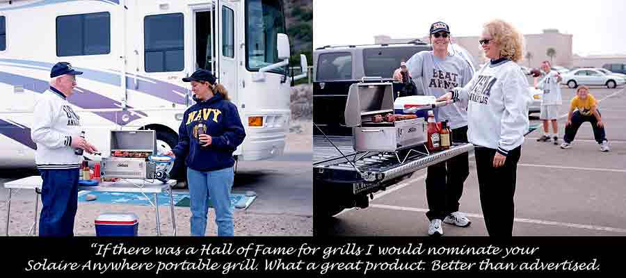 Solaire Tailgating Grill